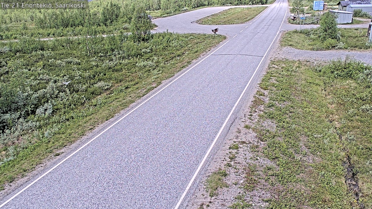Kelikamerat Kuva Tie 21 Enontekiö, Saarikoski, Enontekiö, Lappi