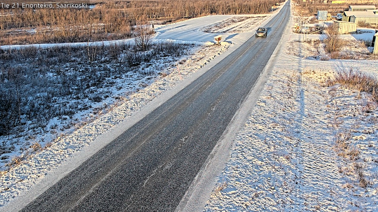 Kelikamerat Kuva Tie 21 Enontekiö, Saarikoski, Enontekiö, Lappi