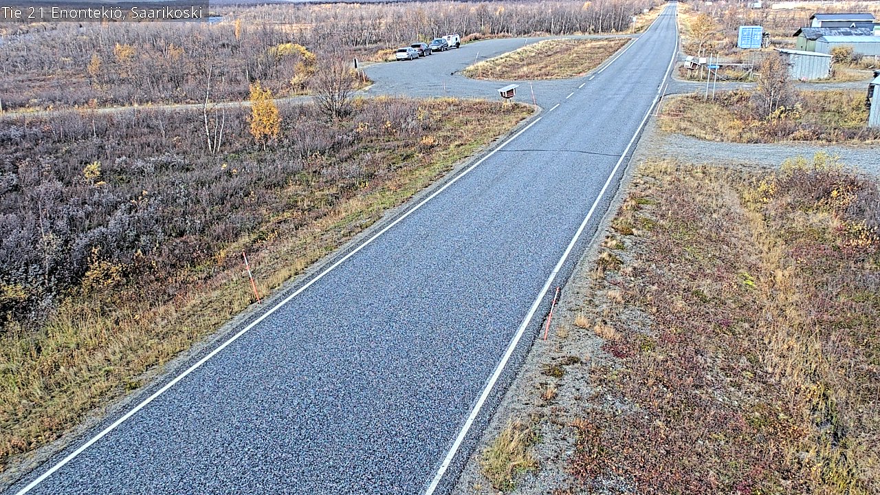Kelikamerat Kuva Tie 21 Enontekiö, Saarikoski, Enontekiö, Lappi