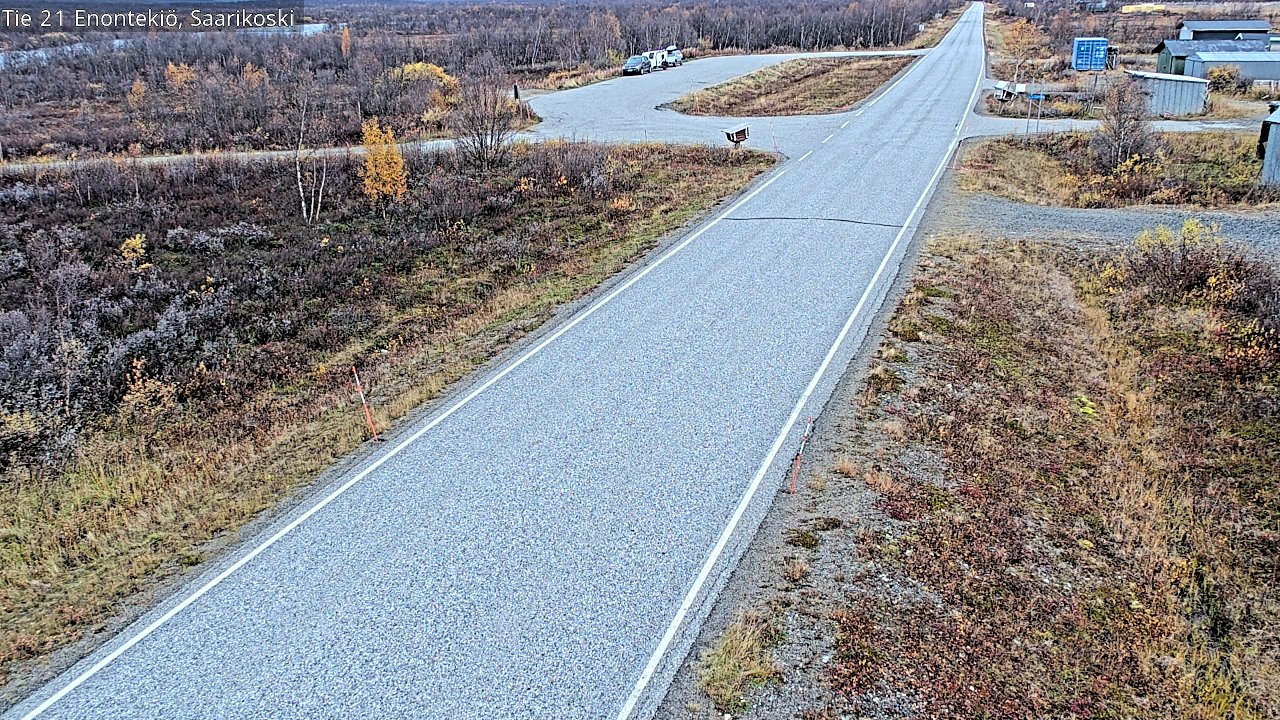 Weather Camera Image Road 21 Enontekiö, Saarikoski, Enontekiö, Lappi