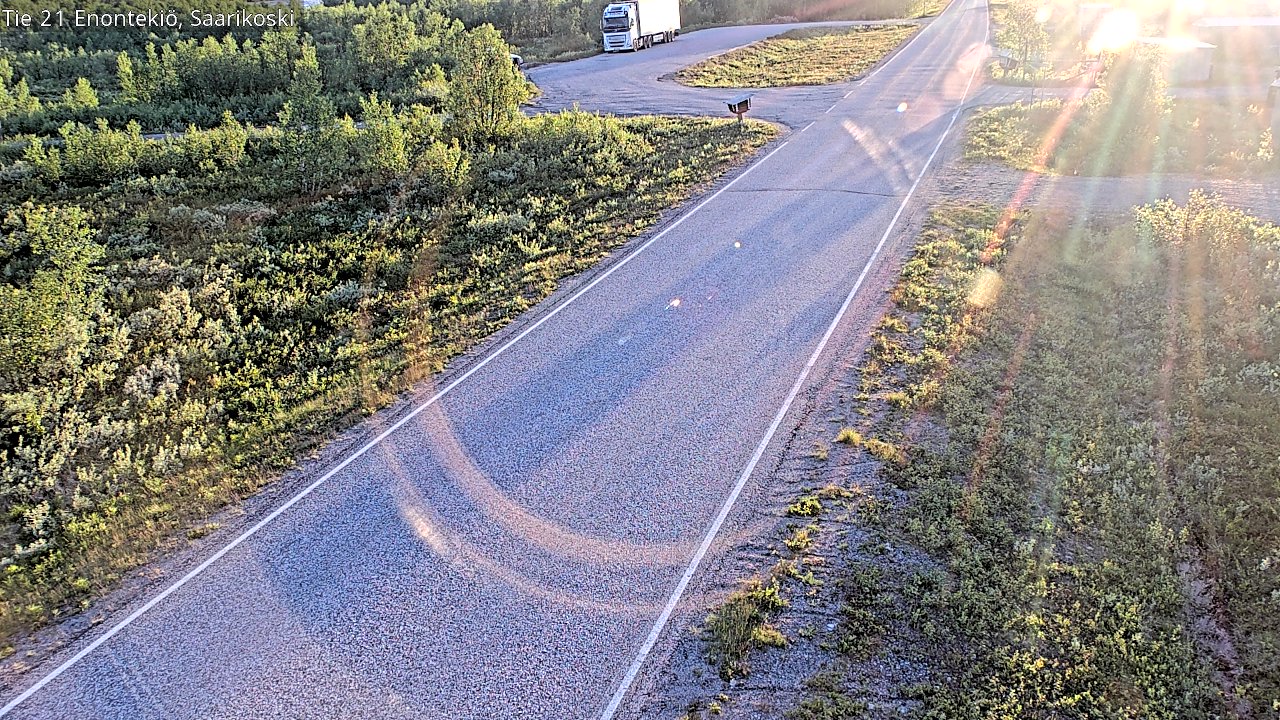 Kelikamerat Kuva Tie 21 Enontekiö, Saarikoski, Enontekiö, Lappi