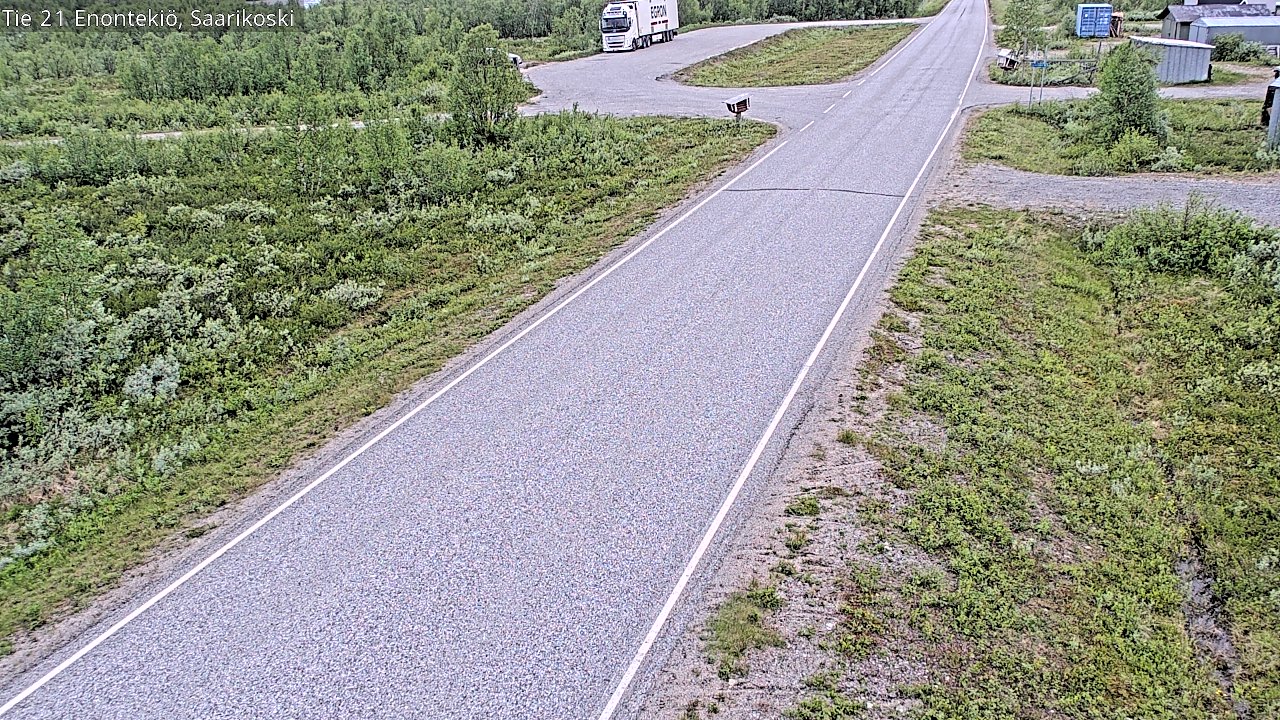 Kelikamerat Kuva Tie 21 Enontekiö, Saarikoski, Enontekiö, Lappi