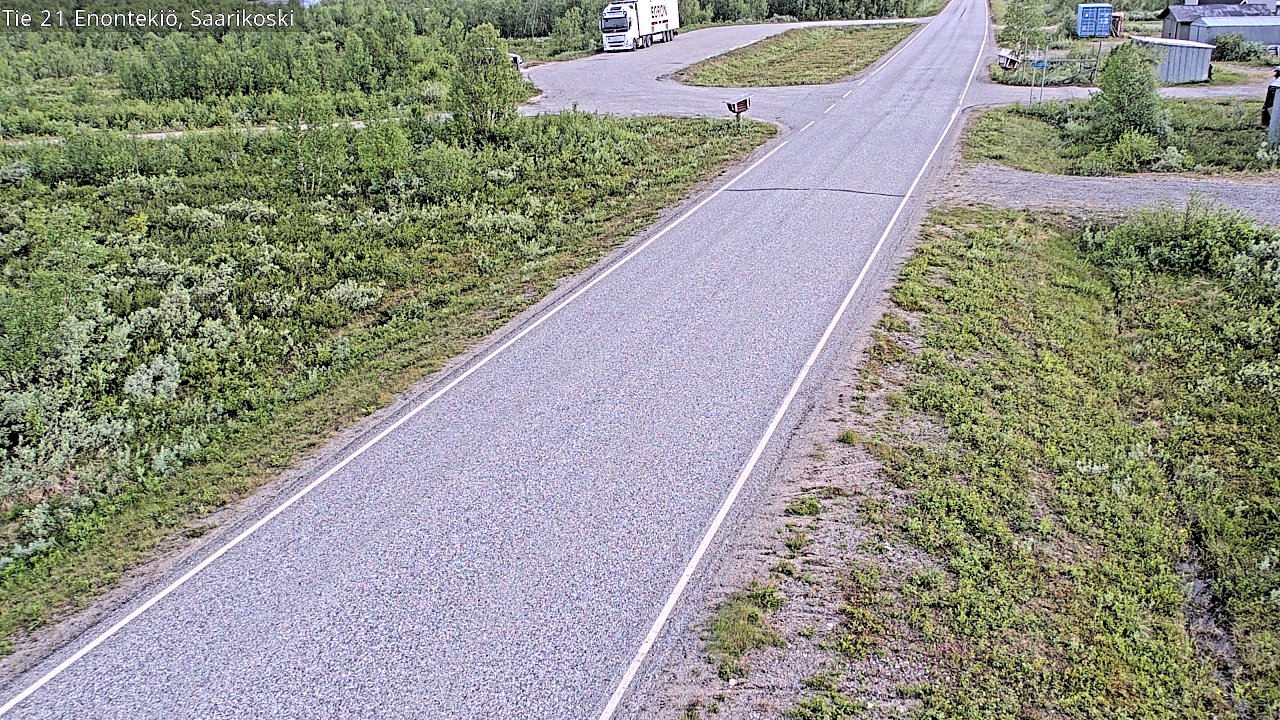 Kelikamerat Kuva Tie 21 Enontekiö, Saarikoski, Enontekiö, Lappi