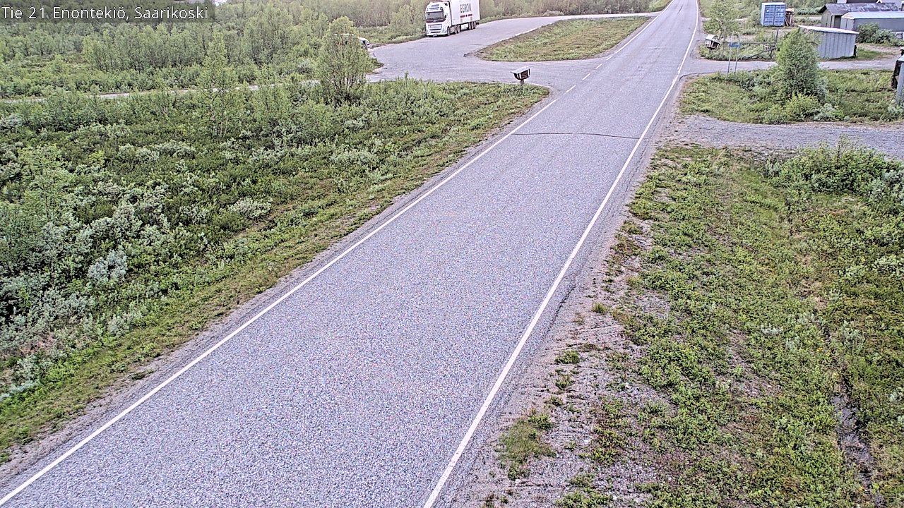 Kelikamerat Kuva Tie 21 Enontekiö, Saarikoski, Enontekiö, Lappi