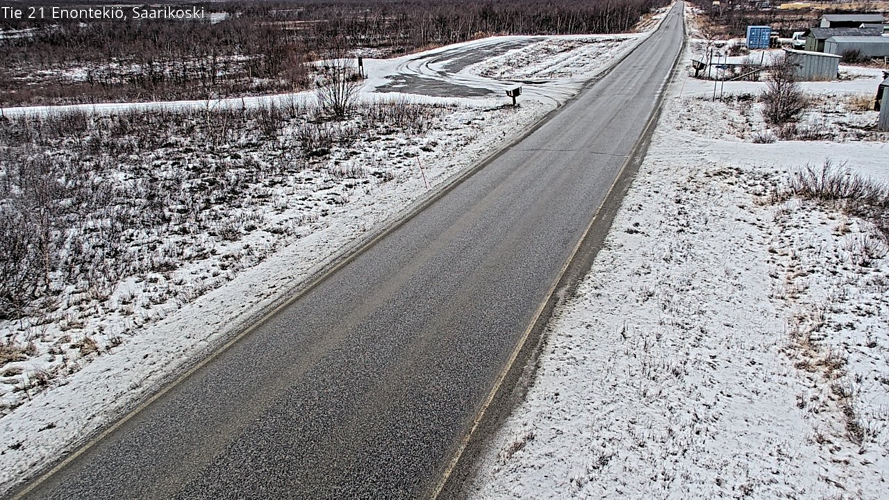 Kelikamerat Kuva Tie 21 Enontekiö, Saarikoski, Enontekiö, Lappi