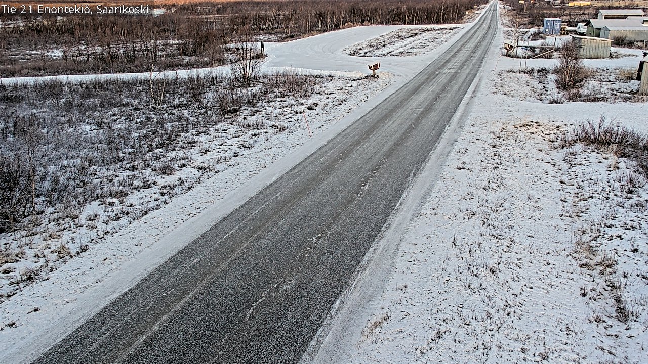 Kelikamerat Kuva Tie 21 Enontekiö, Saarikoski, Enontekiö, Lappi