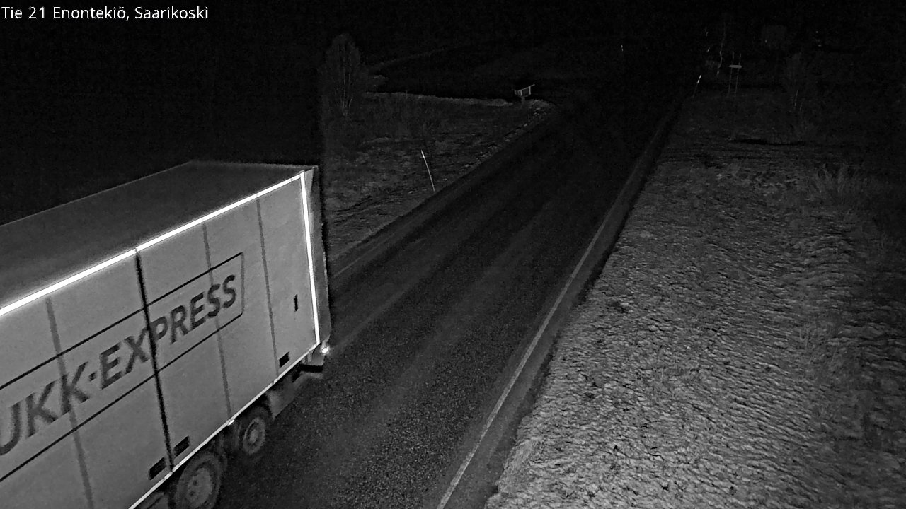 Kelikamerat Kuva Tie 21 Enontekiö, Saarikoski, Enontekiö, Lappi