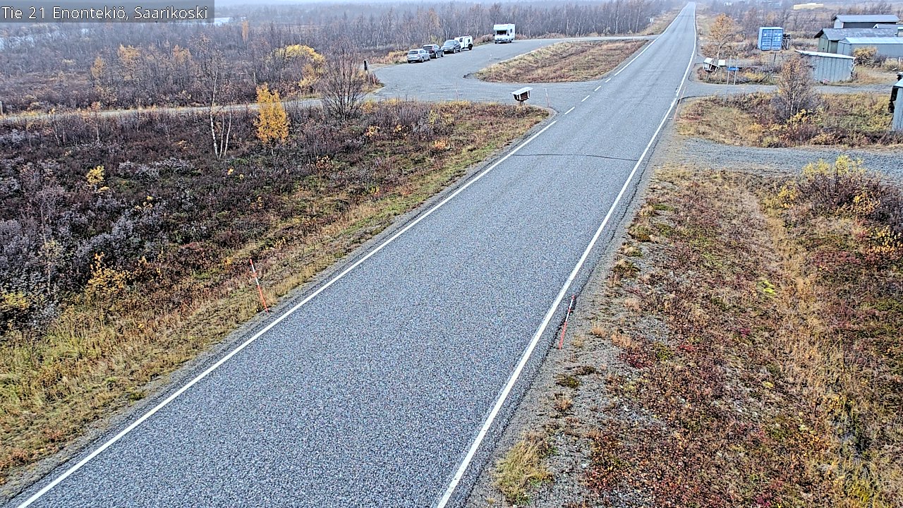 Kelikamerat Kuva Tie 21 Enontekiö, Saarikoski, Enontekiö, Lappi