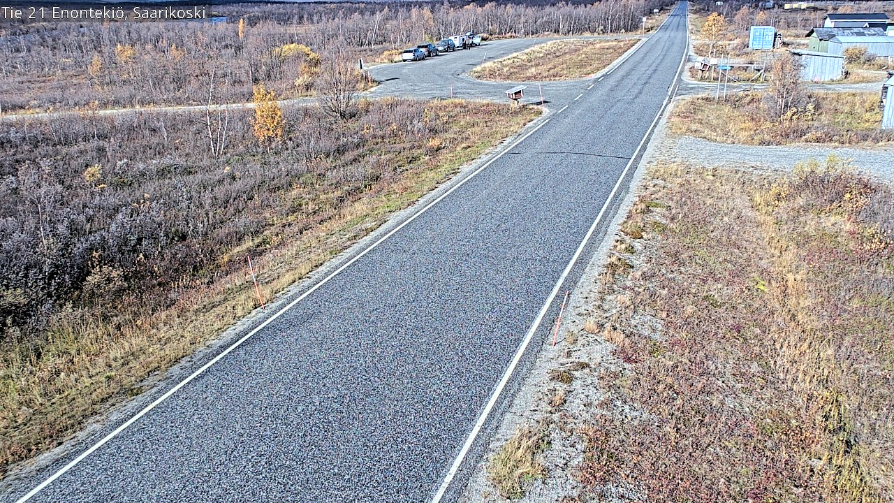 Kelikamerat Kuva Tie 21 Enontekiö, Saarikoski, Enontekiö, Lappi