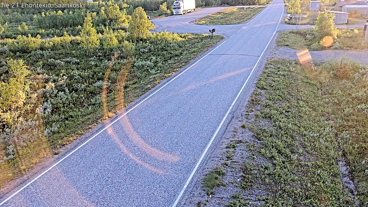 Kelikamerat Kuva Tie 21 Enontekiö, Saarikoski, Enontekiö, Lappi