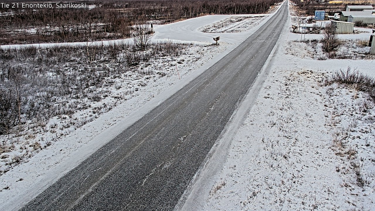 Kelikamerat Kuva Tie 21 Enontekiö, Saarikoski, Enontekiö, Lappi