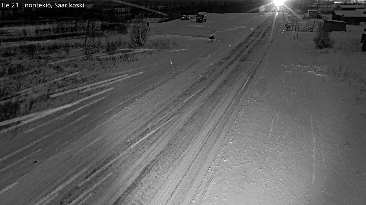 Kelikamerat Kuva Tie 21 Enontekiö, Saarikoski, Enontekiö, Lappi