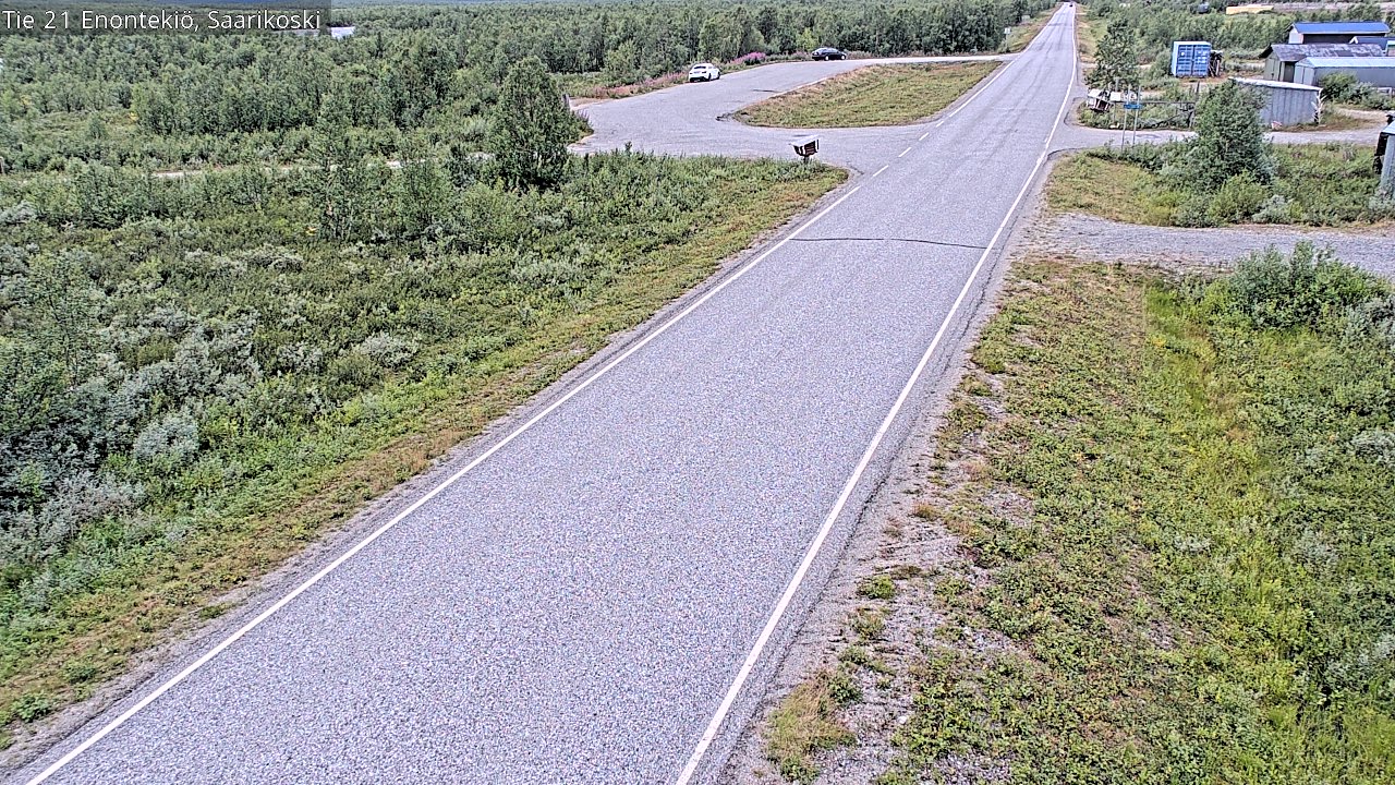 Kelikamerat Kuva Tie 21 Enontekiö, Saarikoski, Enontekiö, Lappi