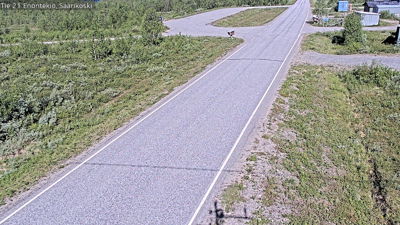 Kelikamerat Kuva Tie 21 Enontekiö, Saarikoski, Enontekiö, Lappi