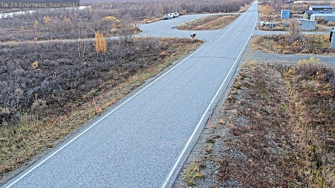 Kelikamerat Kuva Tie 21 Enontekiö, Saarikoski, Enontekiö, Lappi