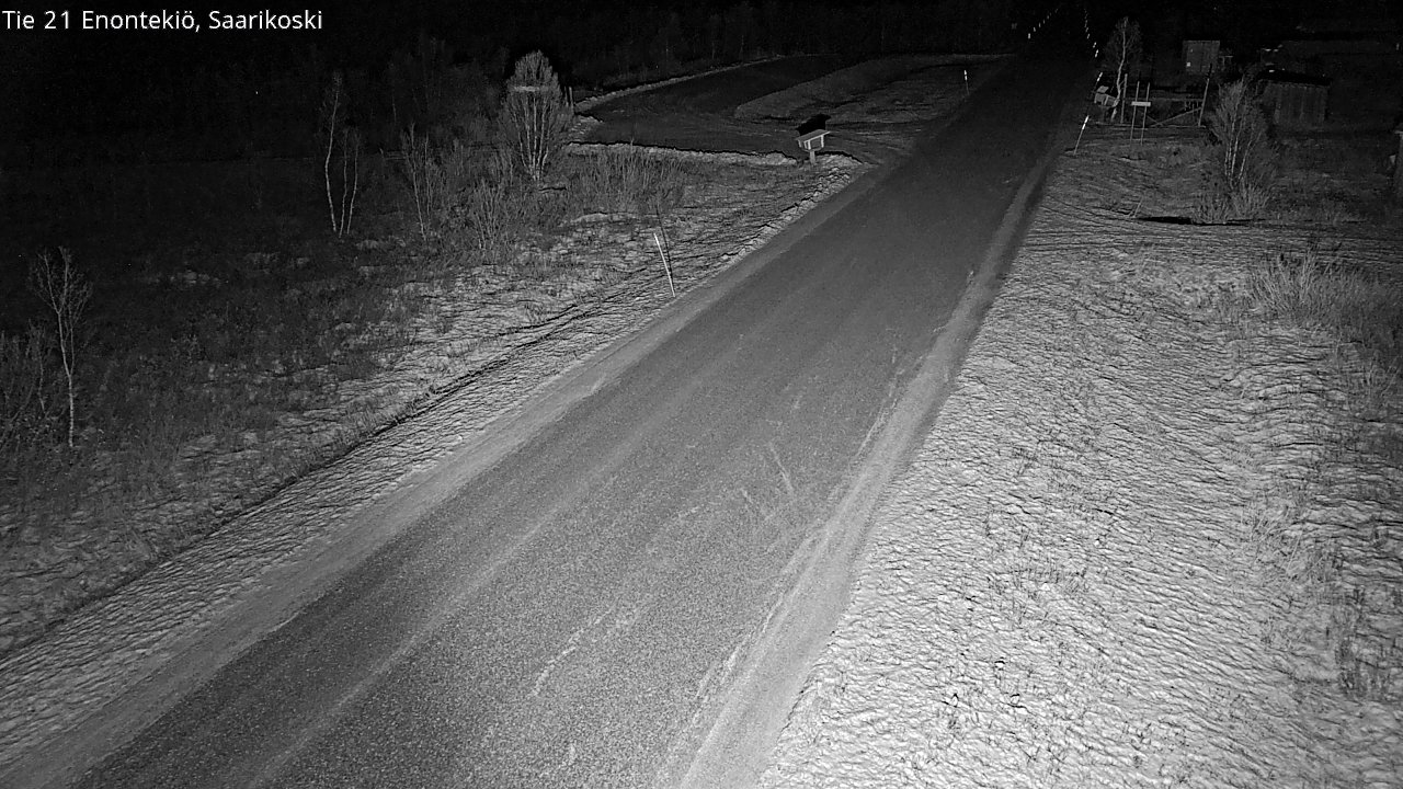 Kelikamerat Kuva Tie 21 Enontekiö, Saarikoski, Enontekiö, Lappi