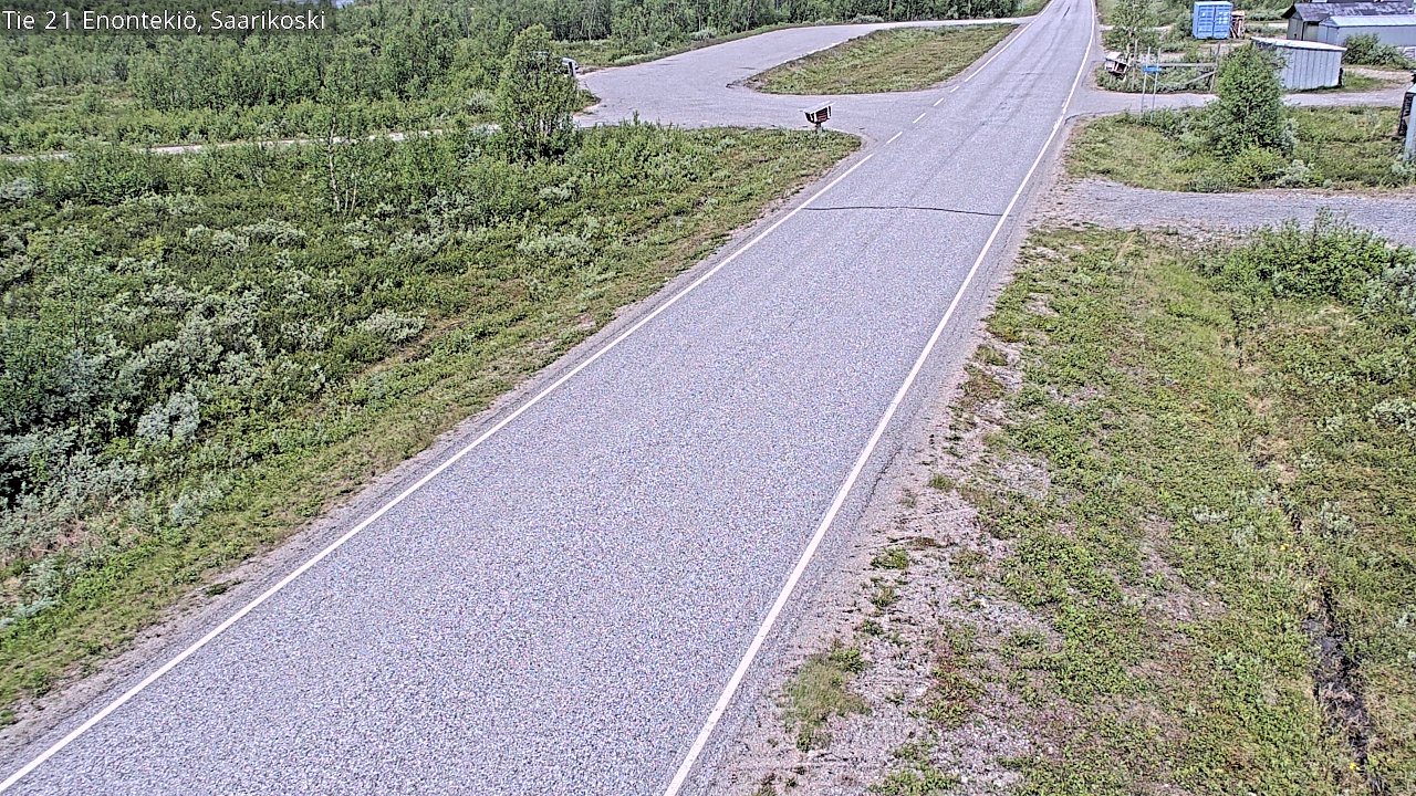 Kelikamerat Kuva Tie 21 Enontekiö, Saarikoski, Enontekiö, Lappi