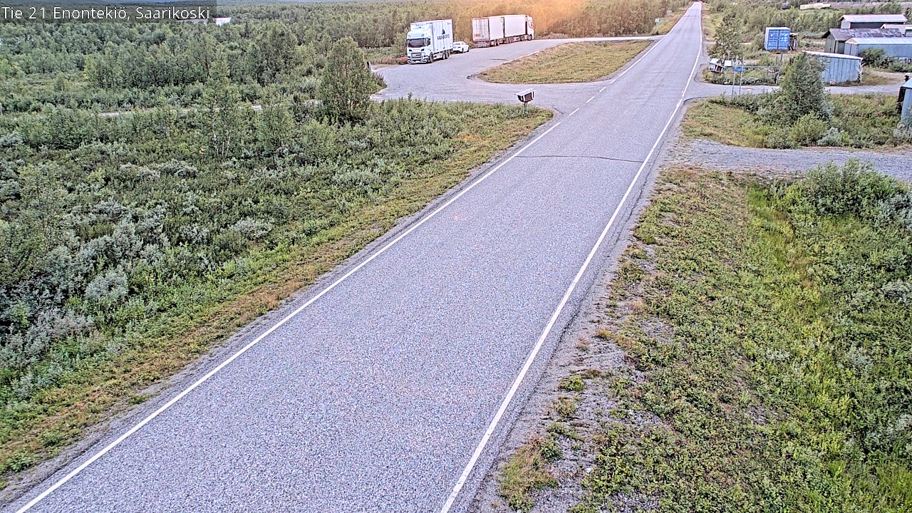 Kelikamerat Kuva Tie 21 Enontekiö, Saarikoski, Enontekiö, Lappi