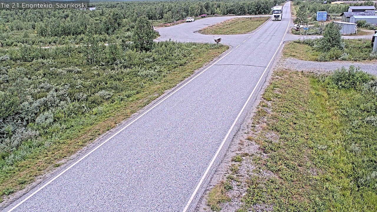 Kelikamerat Kuva Tie 21 Enontekiö, Saarikoski, Enontekiö, Lappi
