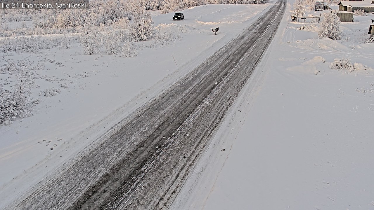 Kelikamerat Kuva Tie 21 Enontekiö, Saarikoski, Enontekiö, Lappi