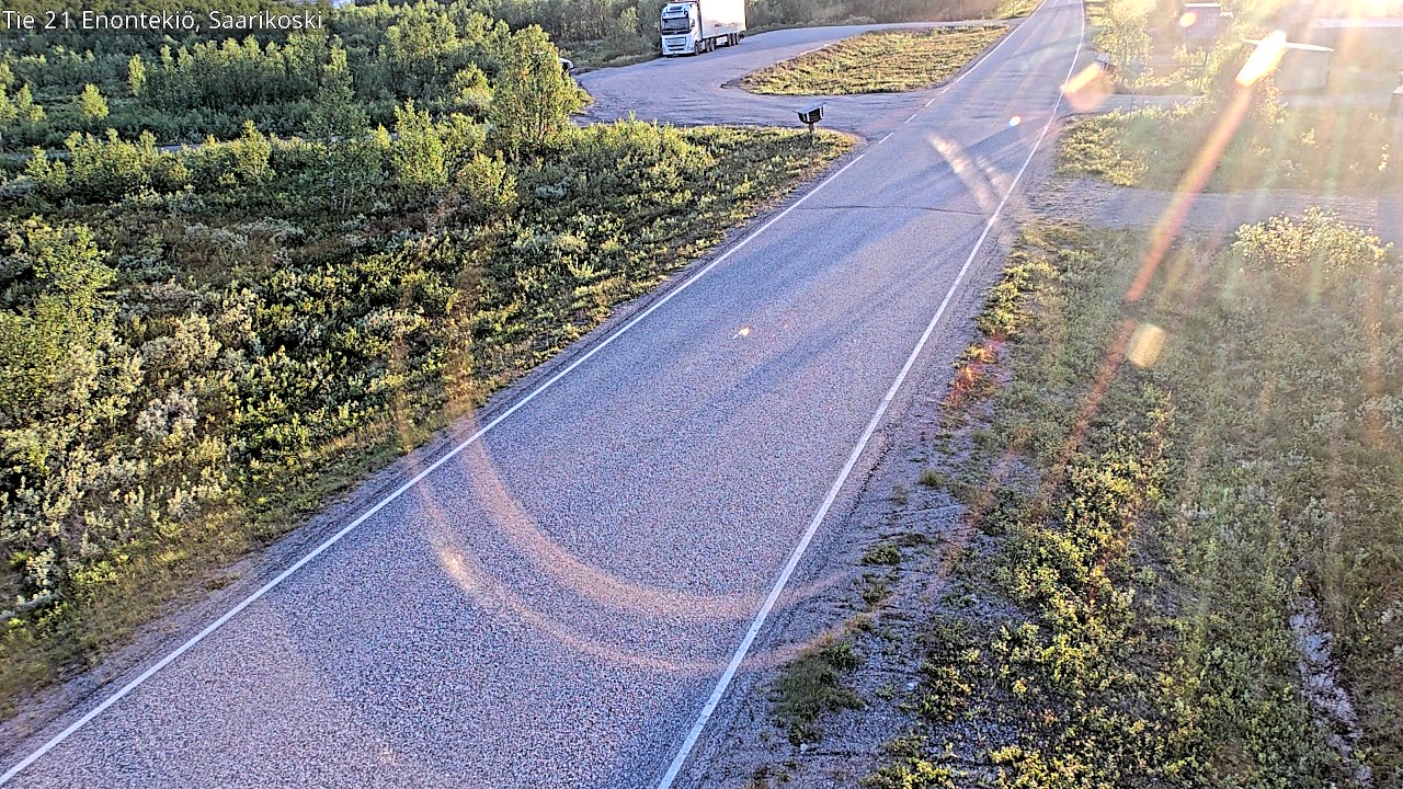 Kelikamerat Kuva Tie 21 Enontekiö, Saarikoski, Enontekiö, Lappi