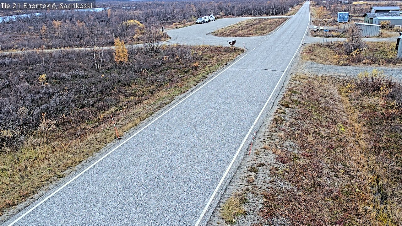 Weather Camera Image Road 21 Enontekiö, Saarikoski, Enontekiö, Lappi