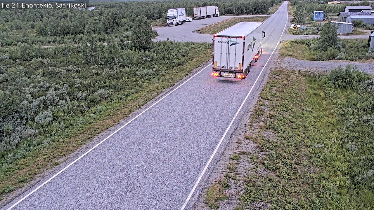 Kelikamerat Kuva Tie 21 Enontekiö, Saarikoski, Enontekiö, Lappi