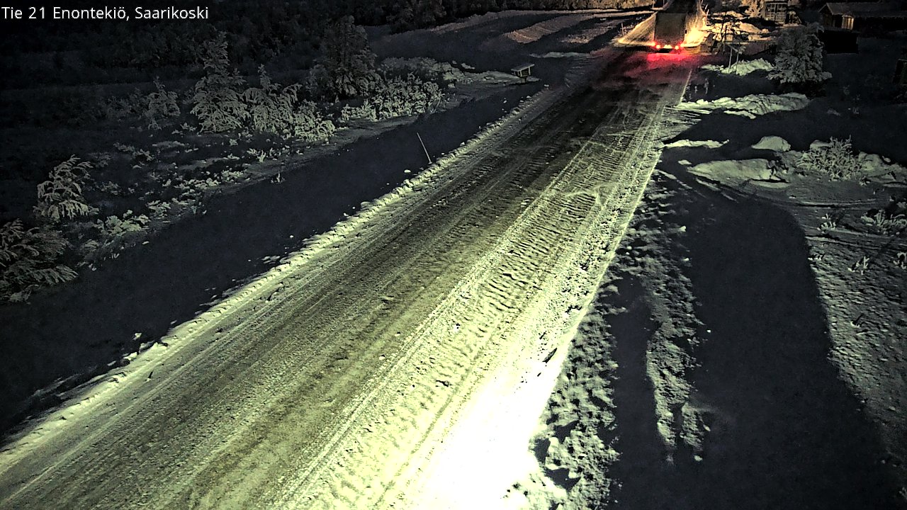 Kelikamerat Kuva Tie 21 Enontekiö, Saarikoski, Enontekiö, Lappi