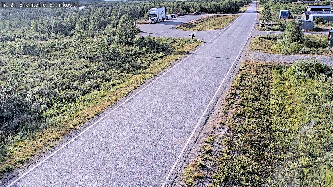 Kelikamerat Kuva Tie 21 Enontekiö, Saarikoski, Enontekiö, Lappi