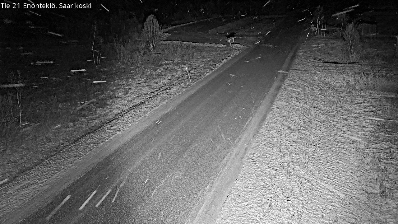 Kelikamerat Kuva Tie 21 Enontekiö, Saarikoski, Enontekiö, Lappi