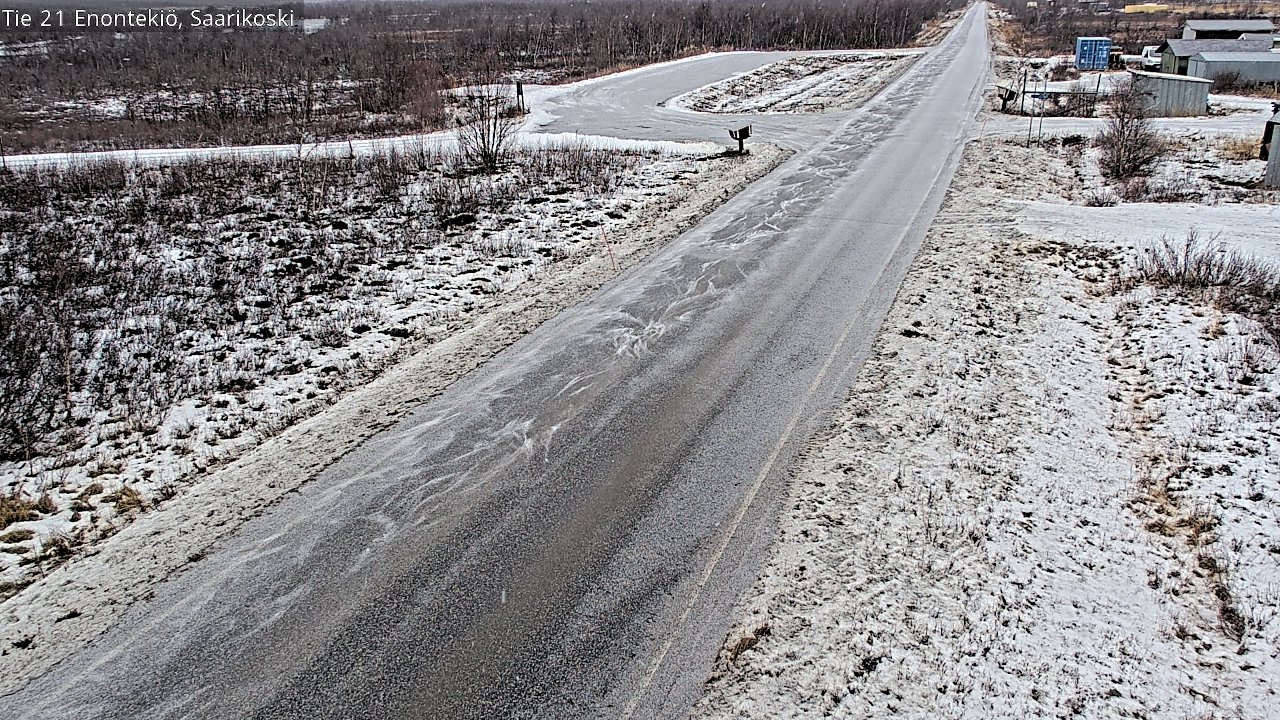 Kelikamerat Kuva Tie 21 Enontekiö, Saarikoski, Enontekiö, Lappi