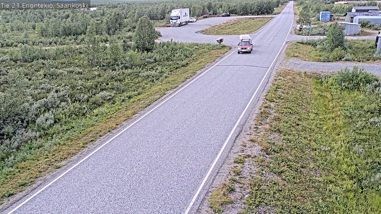 Kelikamerat Kuva Tie 21 Enontekiö, Saarikoski, Enontekiö, Lappi