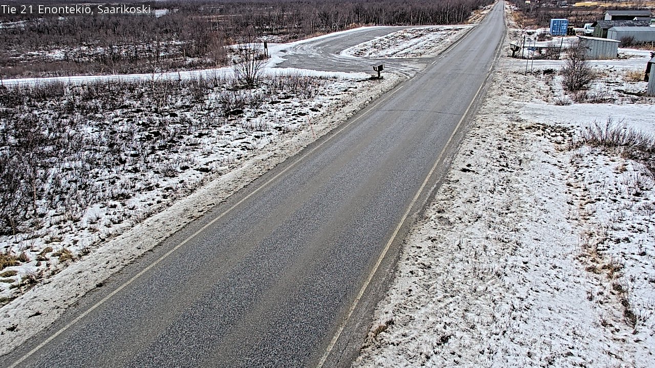 Kelikamerat Kuva Tie 21 Enontekiö, Saarikoski, Enontekiö, Lappi