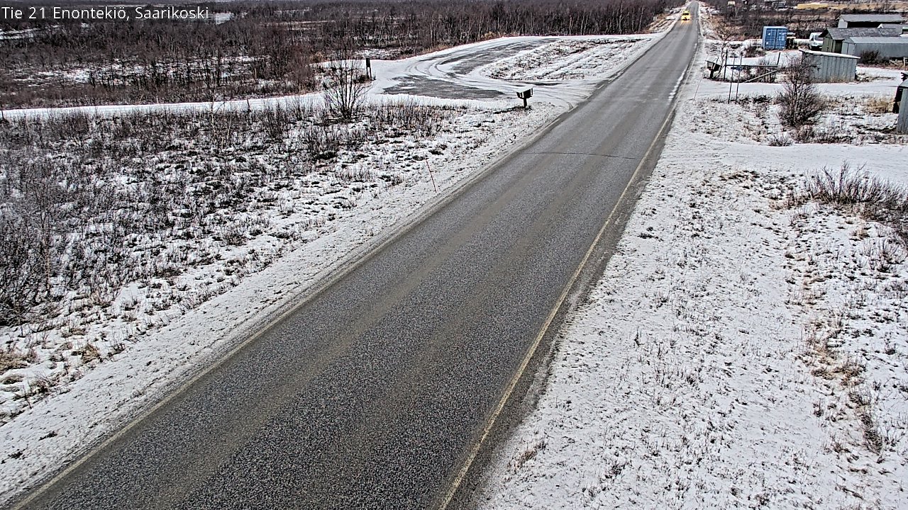 Kelikamerat Kuva Tie 21 Enontekiö, Saarikoski, Enontekiö, Lappi