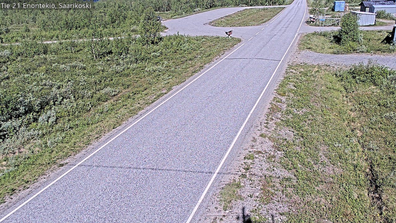 Kelikamerat Kuva Tie 21 Enontekiö, Saarikoski, Enontekiö, Lappi