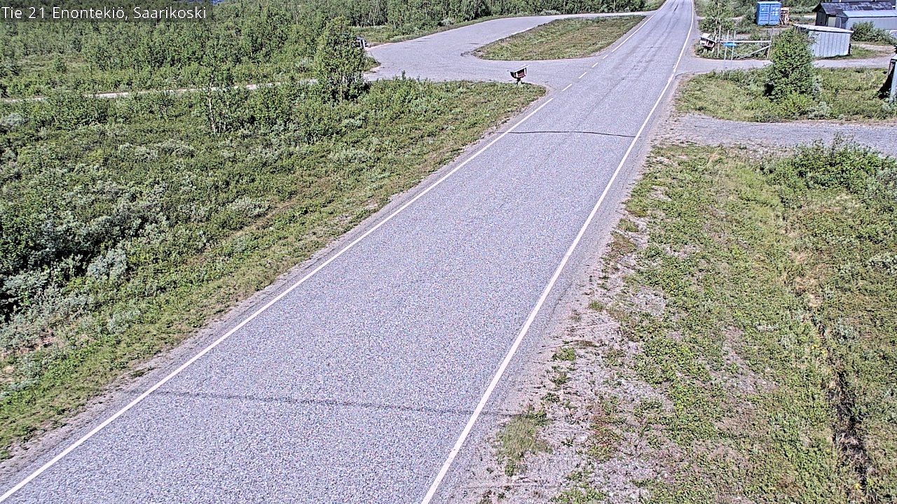 Kelikamerat Kuva Tie 21 Enontekiö, Saarikoski, Enontekiö, Lappi
