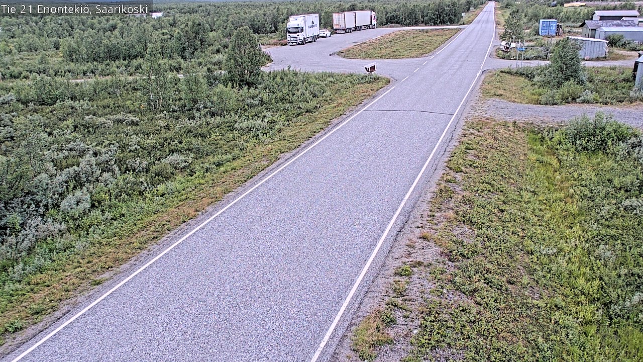 Kelikamerat Kuva Tie 21 Enontekiö, Saarikoski, Enontekiö, Lappi