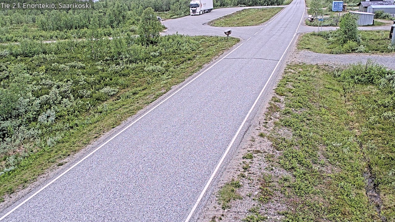 Kelikamerat Kuva Tie 21 Enontekiö, Saarikoski, Enontekiö, Lappi