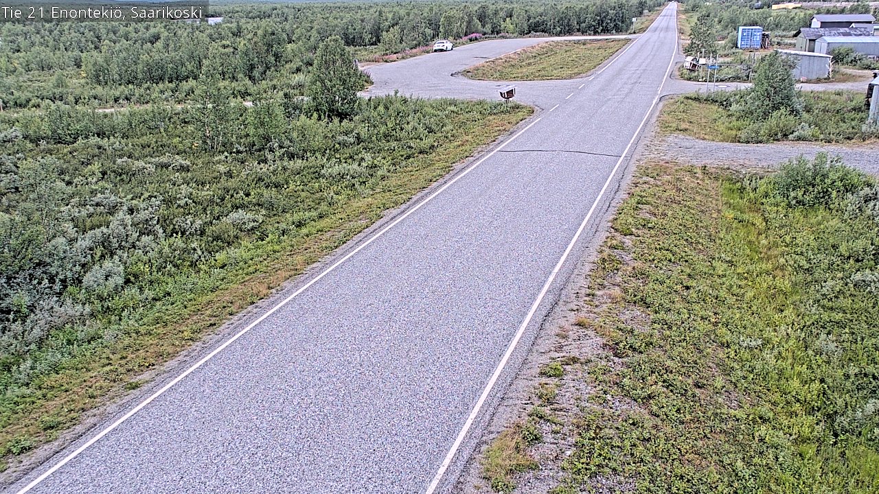 Kelikamerat Kuva Tie 21 Enontekiö, Saarikoski, Enontekiö, Lappi