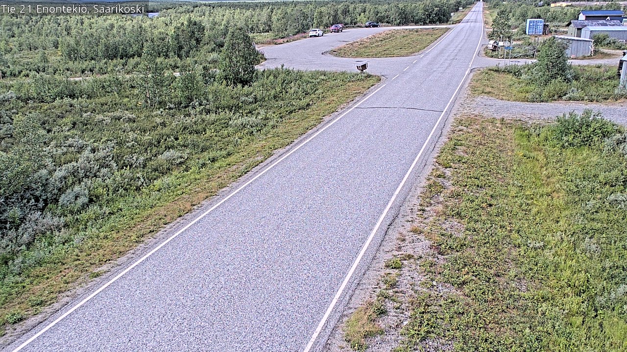 Kelikamerat Kuva Tie 21 Enontekiö, Saarikoski, Enontekiö, Lappi