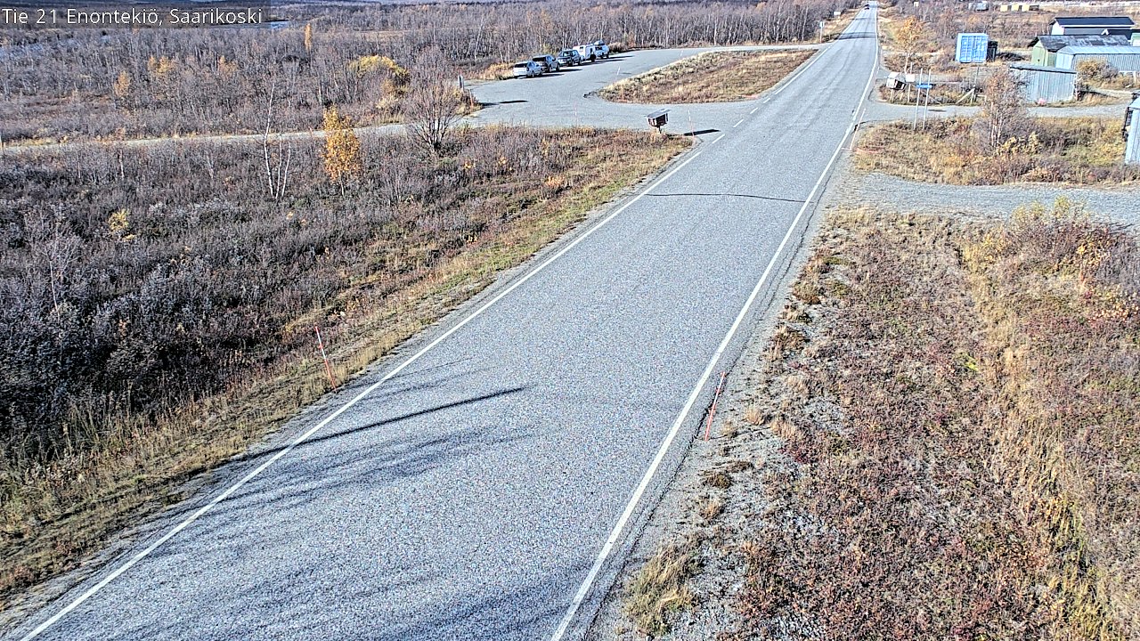 Kelikamerat Kuva Tie 21 Enontekiö, Saarikoski, Enontekiö, Lappi