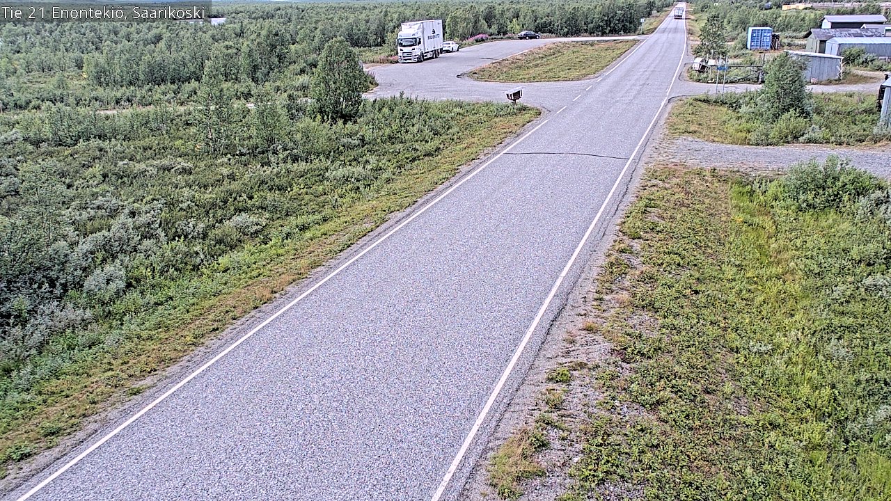 Kelikamerat Kuva Tie 21 Enontekiö, Saarikoski, Enontekiö, Lappi
