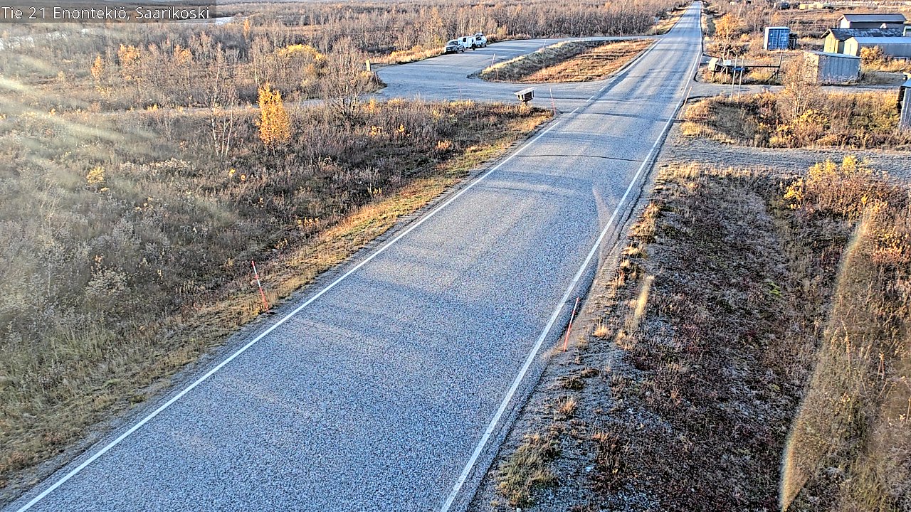 Kelikamerat Kuva Tie 21 Enontekiö, Saarikoski, Enontekiö, Lappi