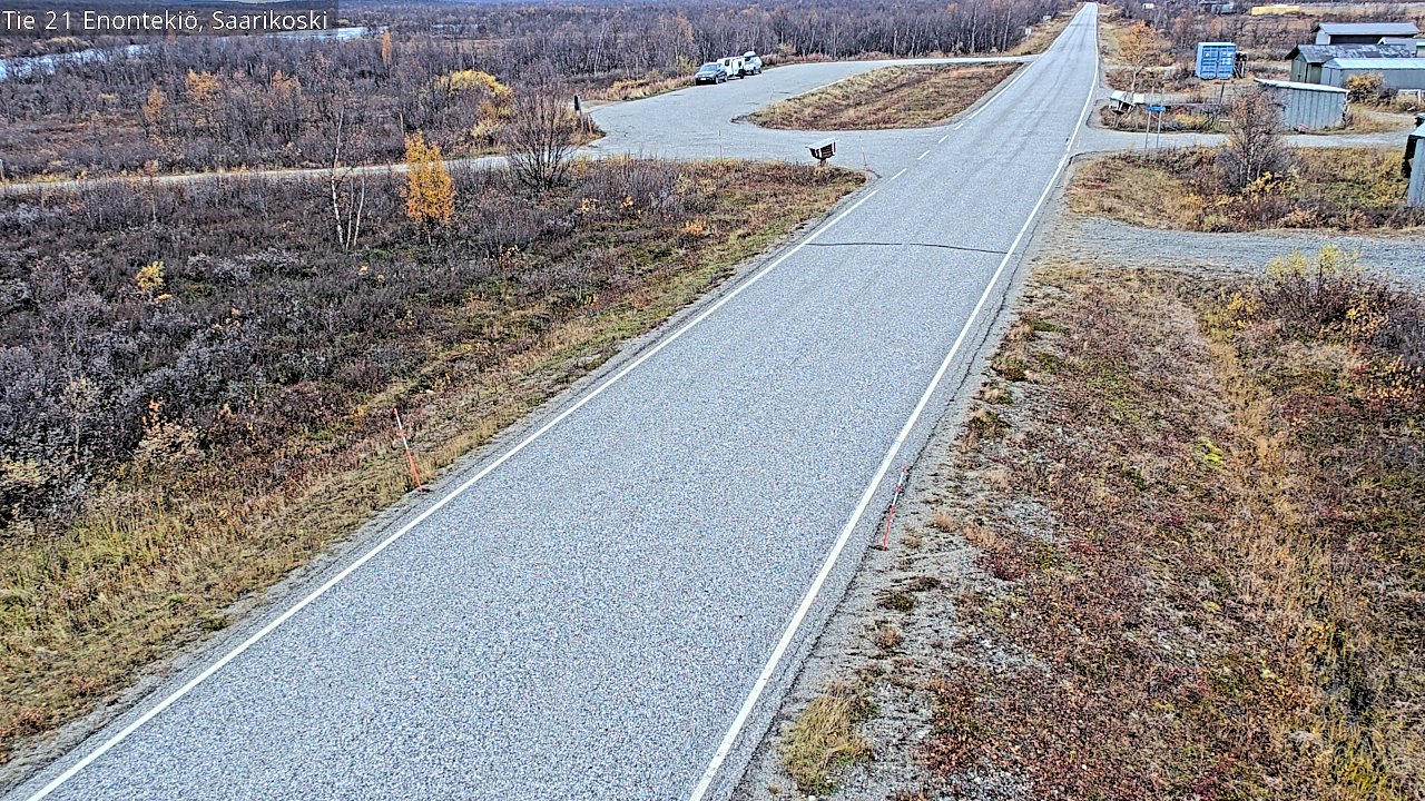 Weather Camera Image Road 21 Enontekiö, Saarikoski, Enontekiö, Lappi