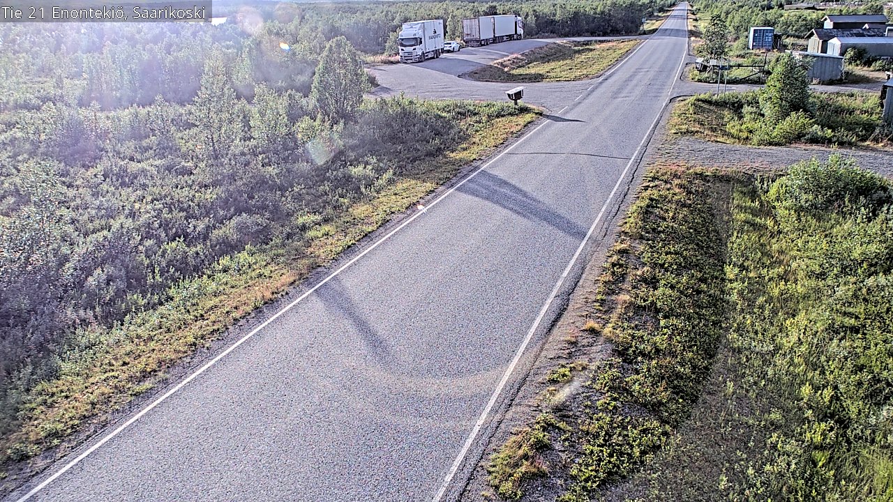 Kelikamerat Kuva Tie 21 Enontekiö, Saarikoski, Enontekiö, Lappi