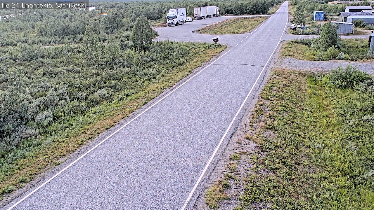 Kelikamerat Kuva Tie 21 Enontekiö, Saarikoski, Enontekiö, Lappi
