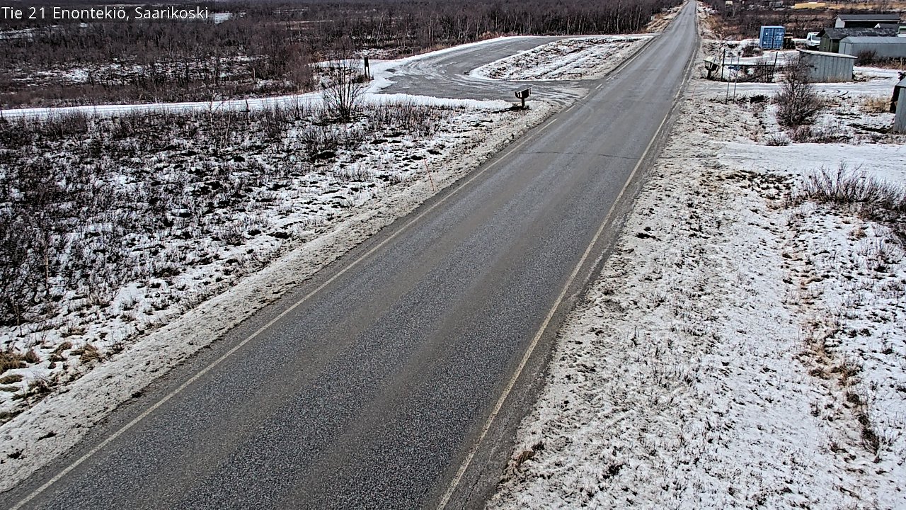 Kelikamerat Kuva Tie 21 Enontekiö, Saarikoski, Enontekiö, Lappi
