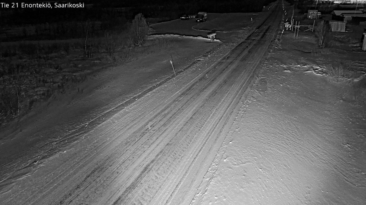 Kelikamerat Kuva Tie 21 Enontekiö, Saarikoski, Enontekiö, Lappi