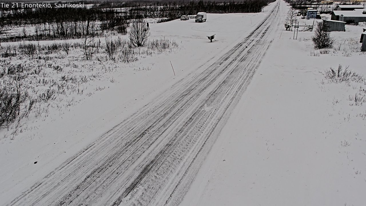 Kelikamerat Kuva Tie 21 Enontekiö, Saarikoski, Enontekiö, Lappi