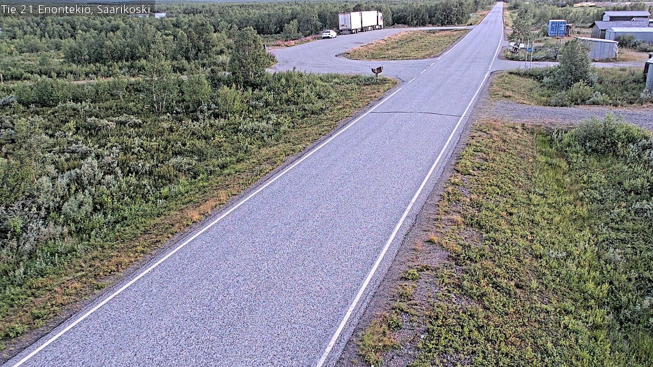 Kelikamerat Kuva Tie 21 Enontekiö, Saarikoski, Enontekiö, Lappi